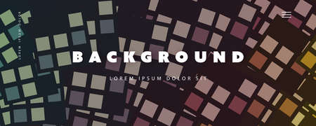 Abstract Colorful Minimal Geometric Pattern Background, Multi Purpose Template, Mosaic Gradient...