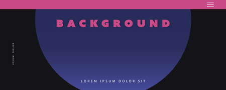 Abstract Purple and Phantom Blue Minimal Geometric Pattern Background, Multi Purpose Template, Gradient Shapes Composition, Futuristic Poster, Header or Landing Page Design - Vector Illustrationのイラスト素材