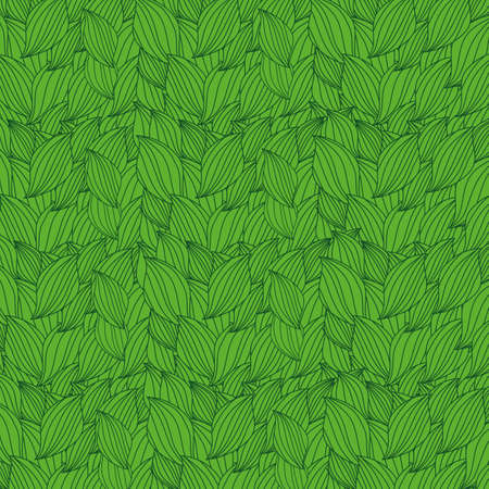 Abstract Leaves, Petals Pattern Background - Springtime, Seasonal Wallpaper Vector Illustrationのイラスト素材