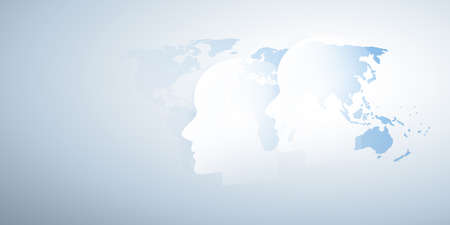 Machine Learning, Artificial Intelligence, Cloud Computing and Networks Design Concept with Human or...