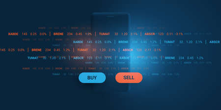 Fintech Software, Modern Digital Global Business and Market Analysis, Online Stock Trading and...