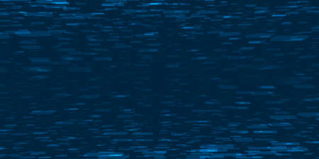 Blue Dark 3D Squares, Overlaying Geometric Shapes, Patterned Walls - Abstract Futuristic Vector...