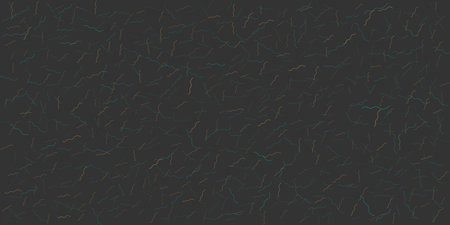 Dark Abstract Waved Background - Hand Drawn Winding Curves Pattern, Wide Scale Wallpaper, Stripes...