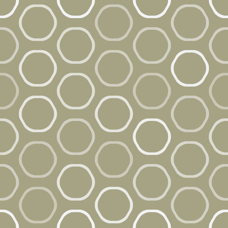 White and Grey Wallpaper, Background or Cover Design for Your Business, Hexagonal Grid Pattern, Abstract Geometric Texture - Base for Websites, Placards, Posters, Brochures, Creative Vector Templateのイラスト素材