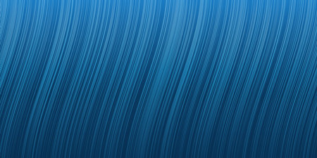 Dark Lit Curving Blue Wavy Modern Style Minimalist Vertical Stripes Pattern - Editable Abstract Wide Scale Background Design, Creative Vector Templateのイラスト素材