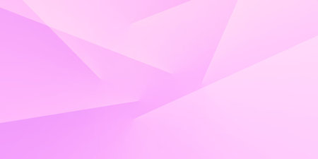 White, Purple and Pink Abstract Background Design - 3D Geometric Shapes: Stripes and Lines - Color...