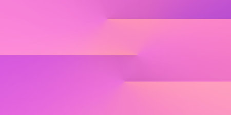 Pink and Purple Abstract Background Design - Geometric Shapes: Squares, Stripes, Lines - Color Gradient - Modern, Futuristic, Colorful Web Banner Templateのイラスト素材