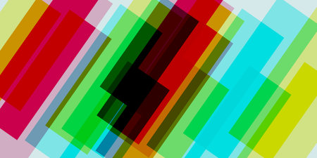 Slanted Rectangles with Riso Print Effect - Graphic Element for Fabric, Textile, Clothing, Wrapping Paper, Wallpaper, Poster - Vector Pattern, Graphic Design - Perfect For Your Own Decorationのイラスト素材