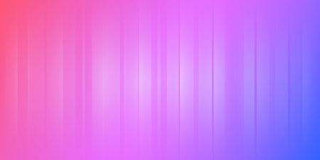 Vertical Stripes of Translucent Glowing Surface Colored in Shades of White, Blue and Purple - Geometric Pattern, Glossy Pattern on Blurred Abstract Gradient Background - Vector Design Templateのイラスト素材