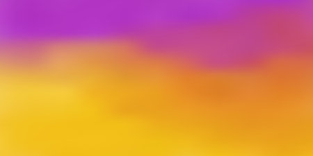 Colorful Abstract Blurry Painted Surface - Yellow, Brown and Purple Wide Scale Gradient Background, Creative Design Template - Illustration in Freely Editable Vector Formatのイラスト素材