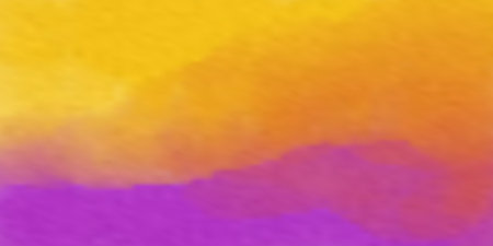 Colorful Abstract Blurry Painted Surface - Yellow, Brown and Purple Wide Scale Gradient Background, Creative Design Template - Illustration in Freely Editable Vector Formatのイラスト素材