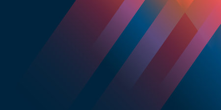 Dark Blue, Brown and Red Abstract Lit Blurry Gradient Surface, Texture - Slanted Lines Pattern with Low Lights - Wide Scale Background Creative Design Template - Illustration in Freely Editable Vectorのイラスト素材