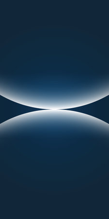 Vertical Futuristic Abstract Background with Smooth, Curved Blue and White Gradient Shapes and Light. A Minimal and Modern Digital Design, Perfect for Technology, Science, or Space-themed Projectsのイラスト素材