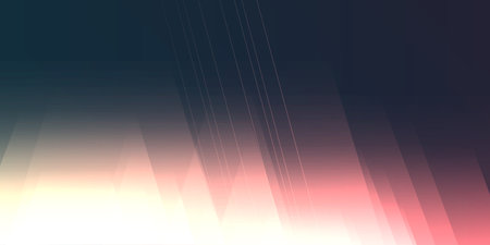An abstract background with blurred light patterns and contrasts of shadowy and brightly lit...