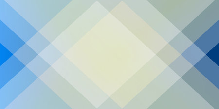 Modern vector background template featuring layered geometric diamond and square shapes in soft...