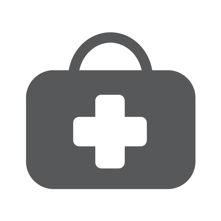 Medicine first aid kit icon.のイラスト素材