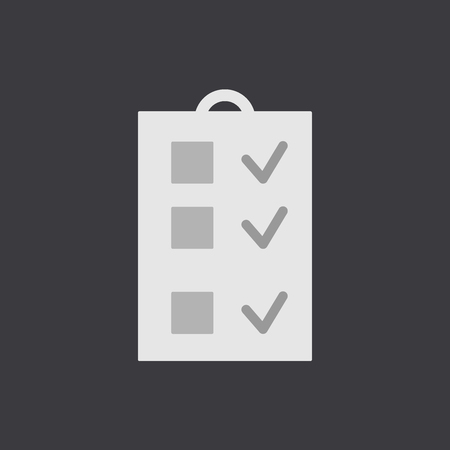 Tablet with outcome evaluations. Icon vector illustration eps 10.のイラスト素材