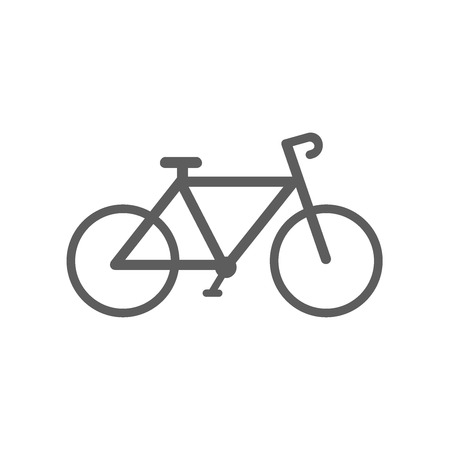 Bike. Sport flat Icon vector illustration EPS 10のイラスト素材