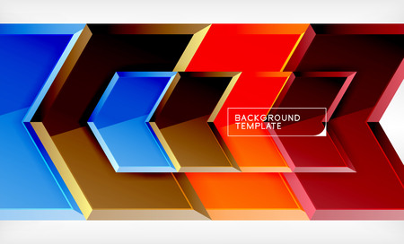 Techno arrow background, template design. Vectorのイラスト素材