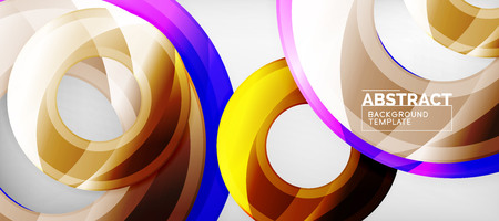 Modern vector geometrical abstract backgroundのイラスト素材