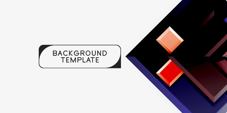 Glossy arrows geometric background