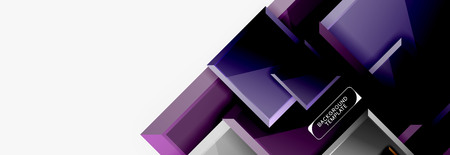 Abstract square composition for background, banner or logoのイラスト素材