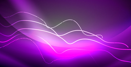 Neon lines shiny glowing backgroundのイラスト素材