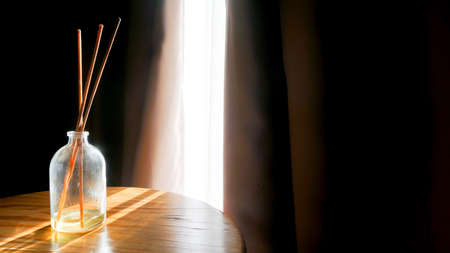 Sandalwood for aromatherapy in the roomの写真素材