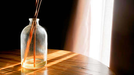 Sandalwood for aromatherapy in the roomの写真素材