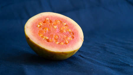 Red guava, healthy fruit for dietの写真素材