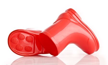 Red Wellie Bootsの写真素材