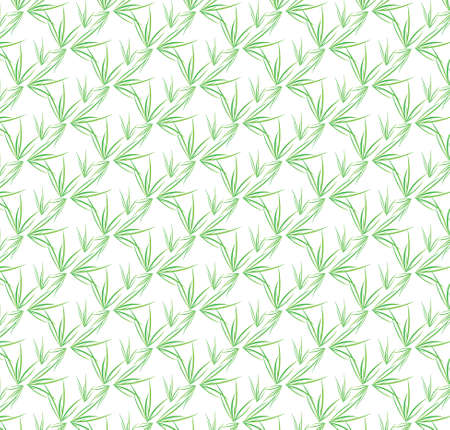 Grass Vector Seamless Repeting Patternのイラスト素材