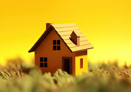 Sustainable Living Concept - Generative AI Illustrationの素材