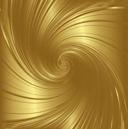 gold swirlのイラスト素材