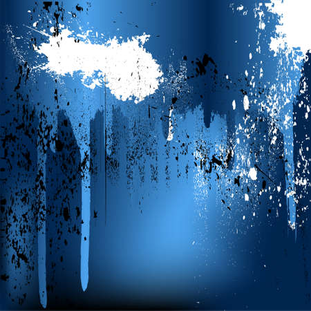 flow of paint, splashesのイラスト素材