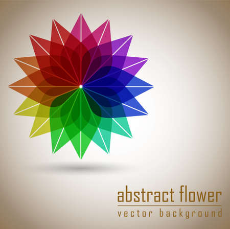 abstract flowerのイラスト素材