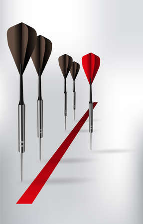 dart vectorのイラスト素材