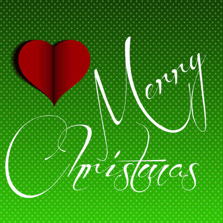 merry christmas card with polka dots  eps 10 vector のイラスト素材