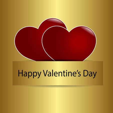 happy valentines dayのイラスト素材