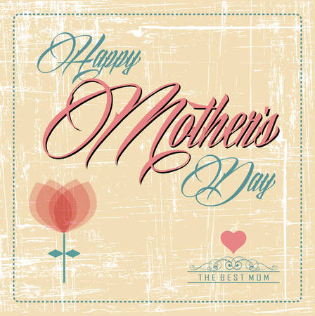 happy mother s dayのイラスト素材