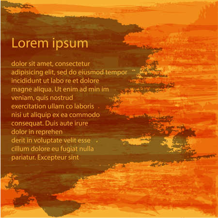  shades of orange exampleのイラスト素材