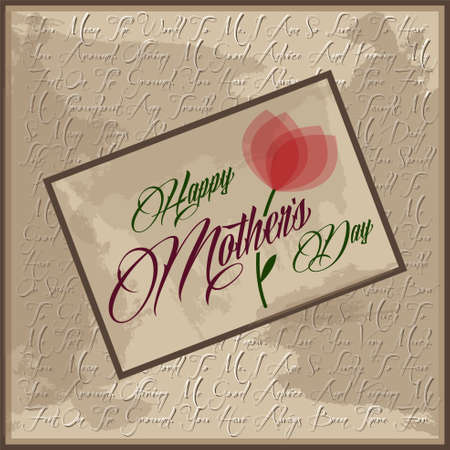 happy mother s dayのイラスト素材