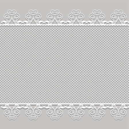 Cute vector Straight laceのイラスト素材