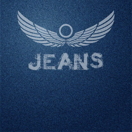 jean fabric pattern のイラスト素材
