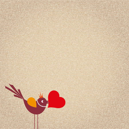 Cute cartoon birdsのイラスト素材