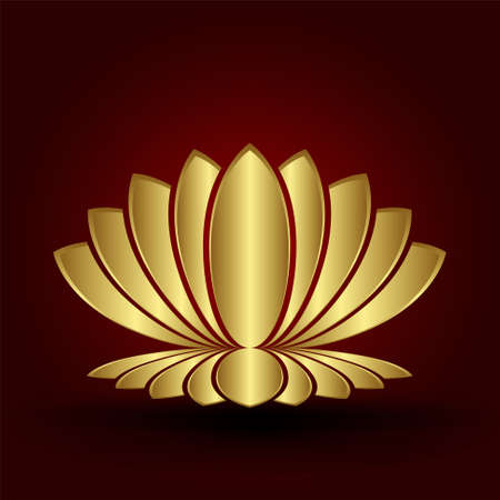 abstract gold shellのイラスト素材