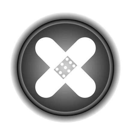 adhesive bandage のイラスト素材