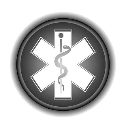 Emergency Medicine Symbol  vector illustration  のイラスト素材