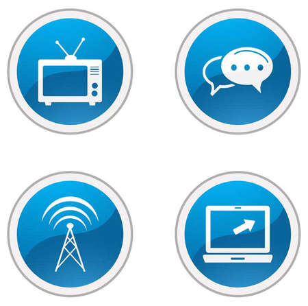 communication iconのイラスト素材