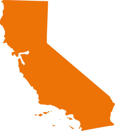 California Mapのイラスト素材